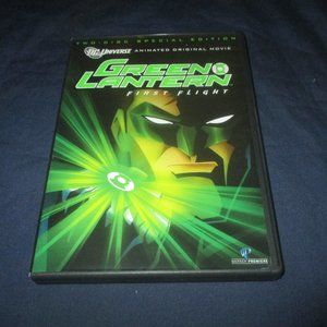 Green Lantern: First Flight (DVD, 2009, 2-Disc Set, Widescreen) Animated